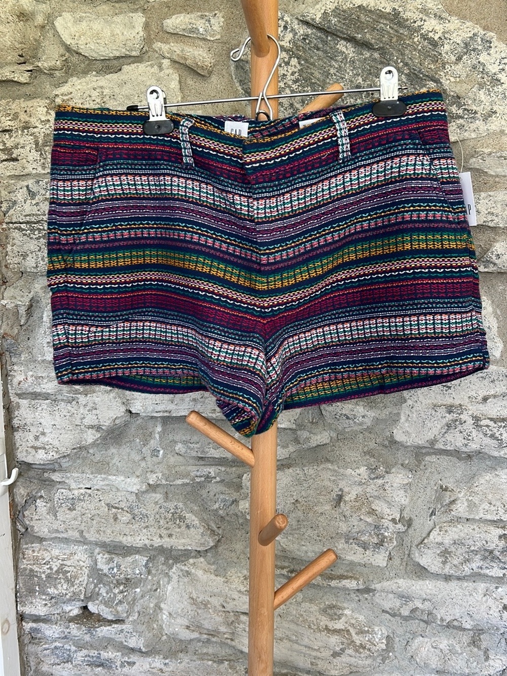GAP Multicolor Striped Shorts